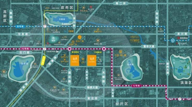 皖投云启锦上花园项目电话号码-价格(图2)