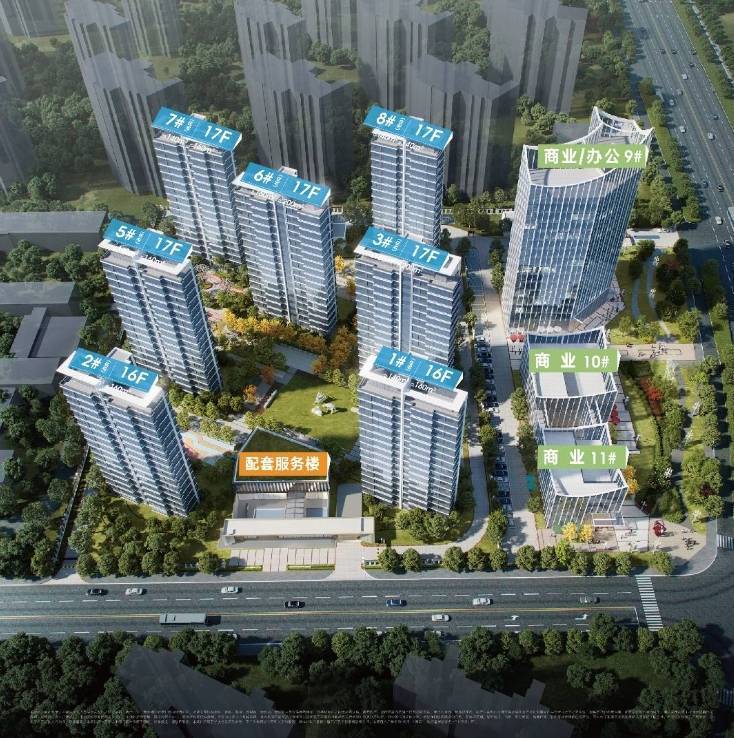 【营销中心认证】肥西名邦上河印项目户型图-价格(图3)