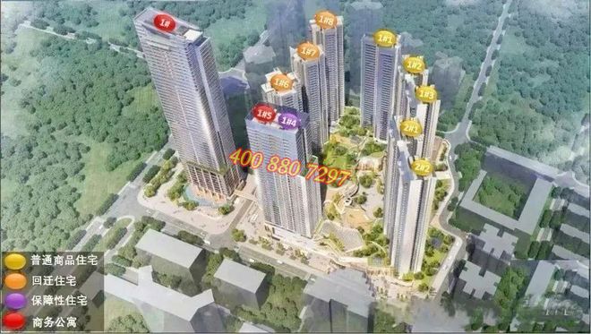 福田香蜜湖【新世界香蜜四季家园】105-280㎡新规典范3-6房(图1)