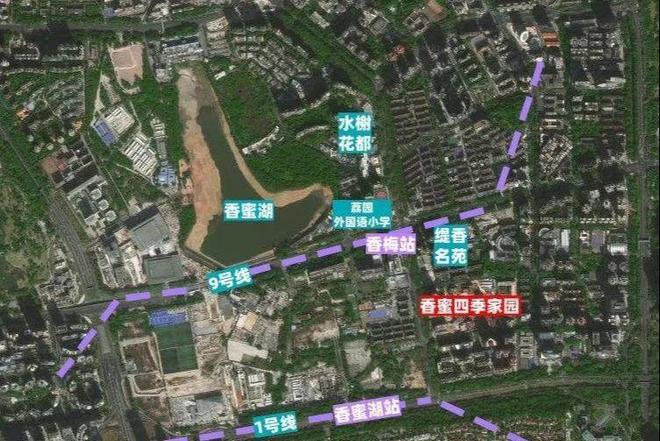 福田香蜜湖【新世界香蜜四季家园】105-280㎡新规典范3-6房(图4)