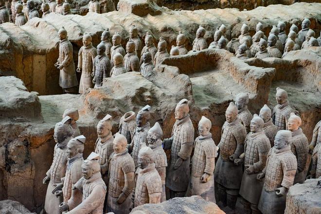 兵马俑在地下分布面积不小埋得不深为啥几千年都没人盗挖呢？(图8)