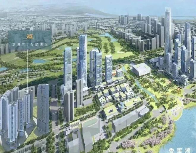 新世界香蜜四季三梯三户五户设计大尺度空间感高端住区(图7)